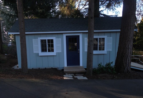 Gig Harbor Shed Construction